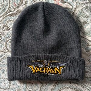 Cedar Point Valravn Gray Beanie